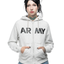 1980s Army Zip Hoodie