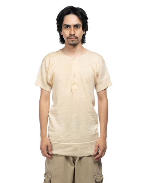 50s Wool Henley - Medium