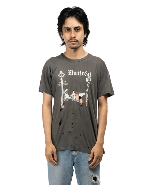 1980s Thrashed & Faded Montreal Tee