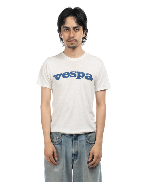 1970s Paper-Thin Vespa Dealer Tee