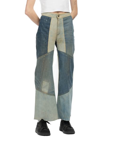 70's Patchwork Trousers - 30" x 28"
