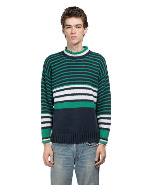 1980s Cotton Striped Sweater