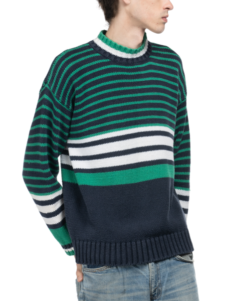 1980s Cotton Striped Sweater