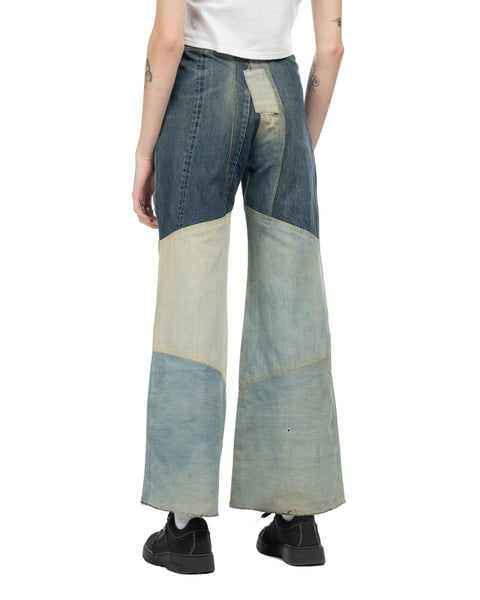 70's Patchwork Trousers - 30" x 28"
