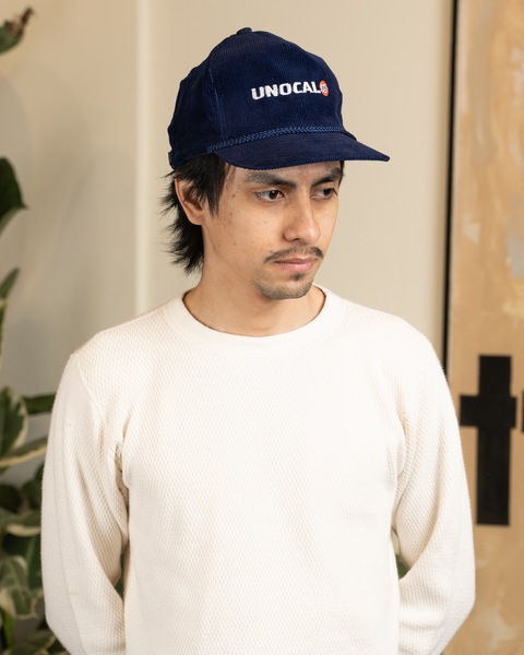 1980s 76 Corduroy Trucker Hat