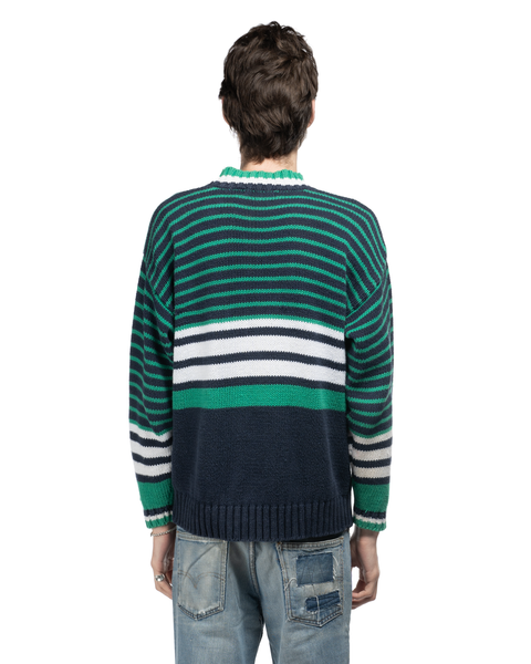 1980s Cotton Striped Sweater