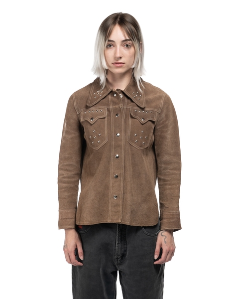 1970s Studded Suede Jacket