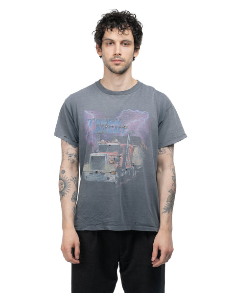 90's Thrashed Trucker Tee - Large