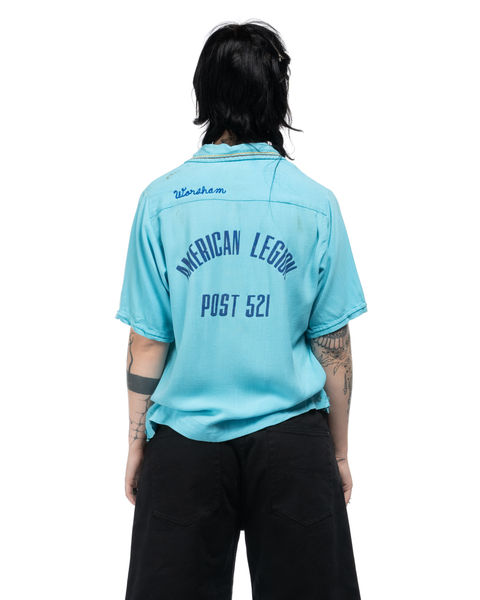 1960s Rayon Bowling Shirt
