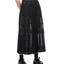 Antique Sheer Silk Skirt - 25" x 28"