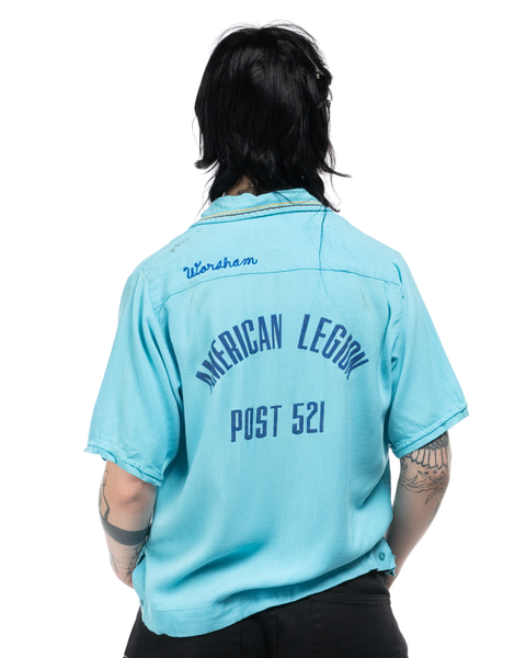 1960s Rayon Bowling Shirt