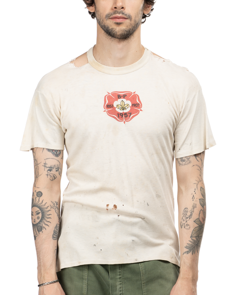 1950s Thrashed BSA Tee