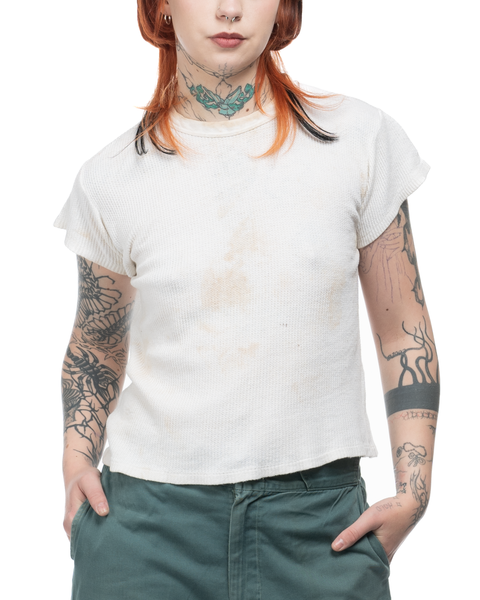 40's Oneita Thermal Tee - XS