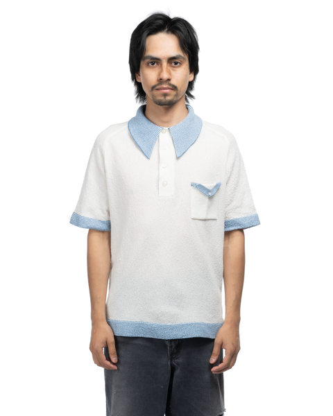70s Knit Polo - Large