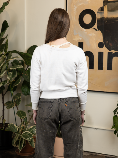 1950s Daytona Girls Single V Crewneck