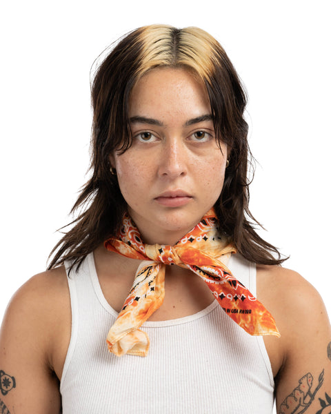 80's Cotton Multicolored Bandana - OS