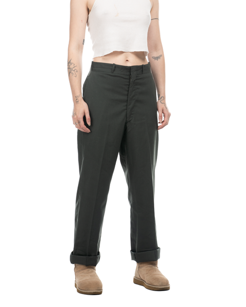 1960s Wool Officer Trousers