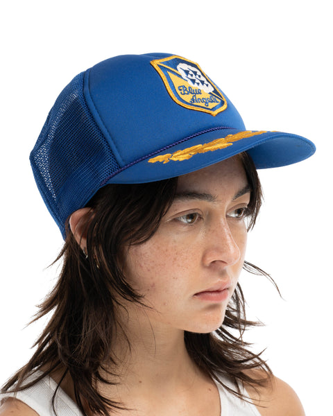 80's Blue Angels Trucker - OS