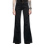 70s Flared Side Buckle Trousers - 24" x 31.5"