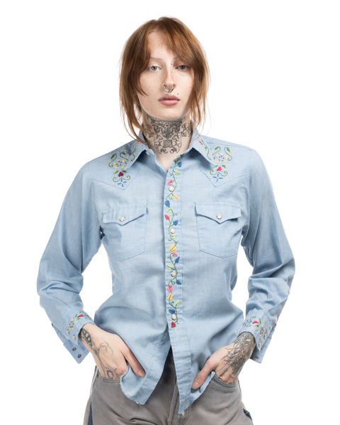 1980s DeeCee Chambray Shirt