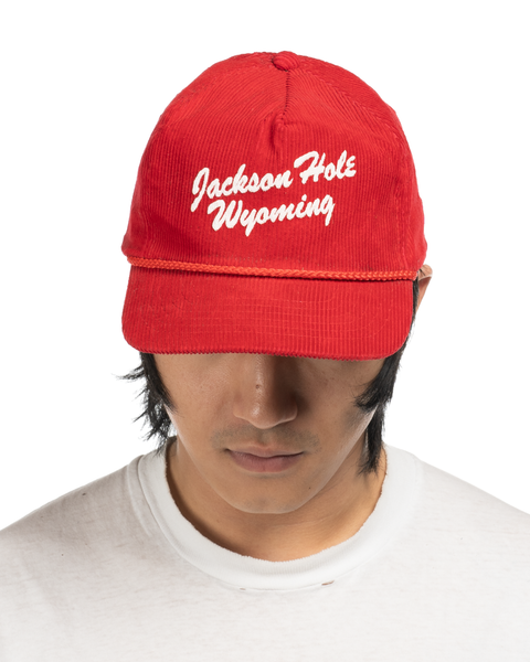 1980s Wyoming Corduroy Trucker Hat