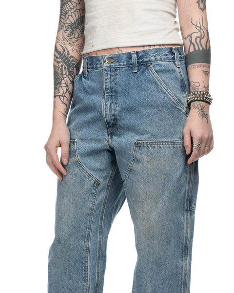 90's Carhartt Denim Double Knees - 32" x 29"