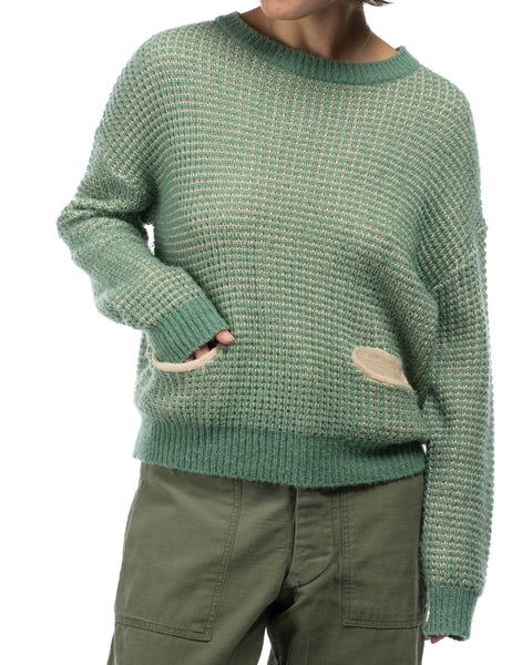 60's Sock Pocket Sweater - Medium