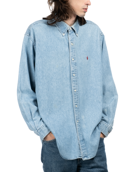 1980s Ralph Lauren Denim Shirt