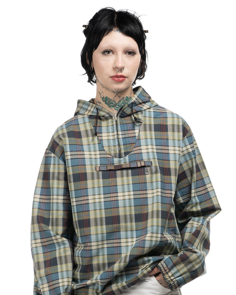 1960s Plaid Parka