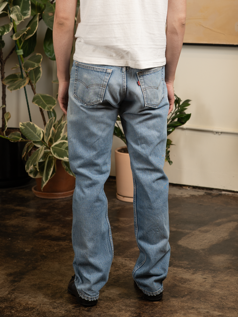 1980s Thrashed Levi's 501 Denim