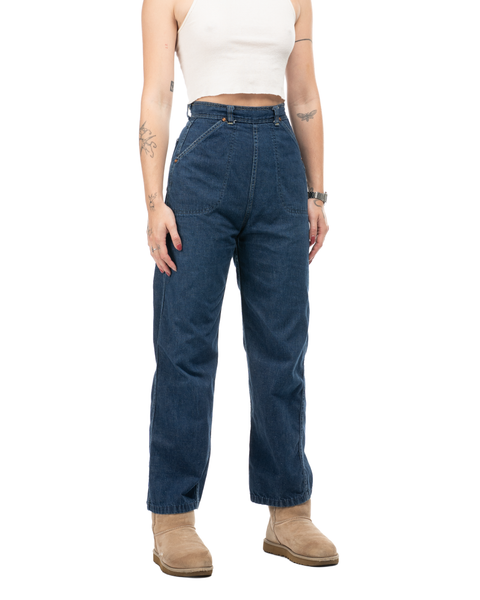 1950s Side-Zip Denim