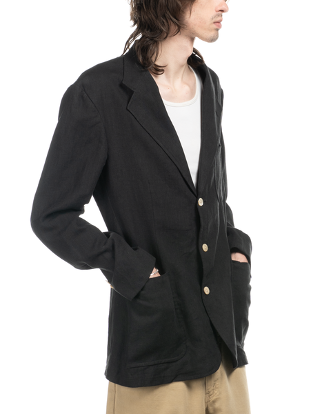 1980s Linen Polo Sport Coat
