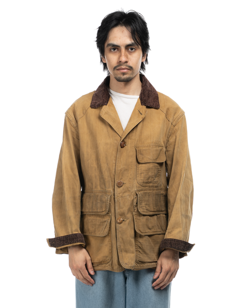 1940s HBT Blue Bill Hunting Jacket