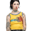 1980s QT Mesh Moto Tank