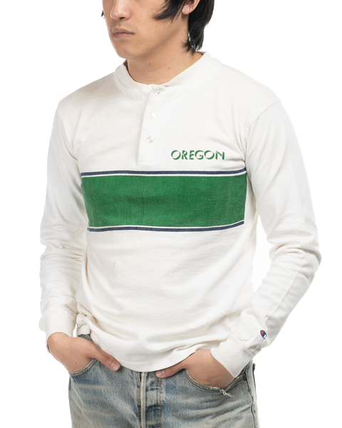 1980s Champion Henley Tee