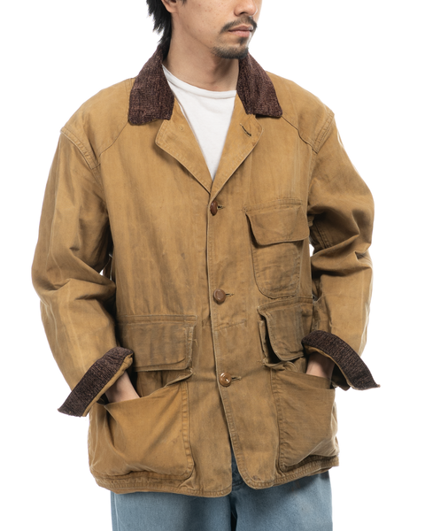 1940s HBT Blue Bill Hunting Jacket