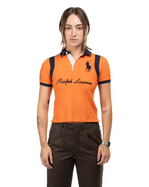 Y2K Polo Big Horse Polo Shirt