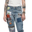 80's Patchwork Levi's Flares - 30" x 28"