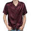 90s Web Embroidered Satin Shirt - Large