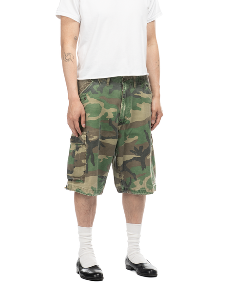 1980s Woodland Camo Shorts