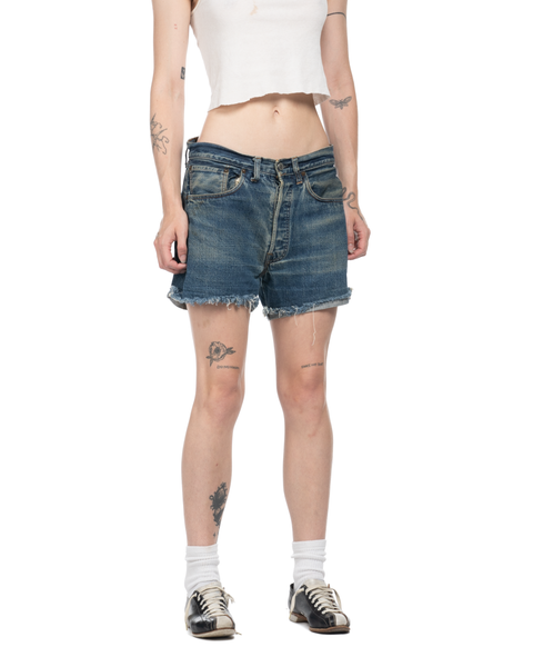 1970s Levi's Redline Denim Shorts