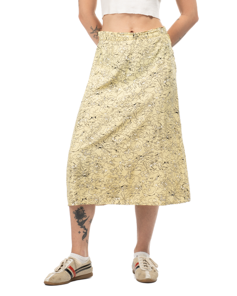 1950s Rayon Skirt