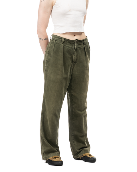 1990s Polo Ralph Lauren Pleated Trousers