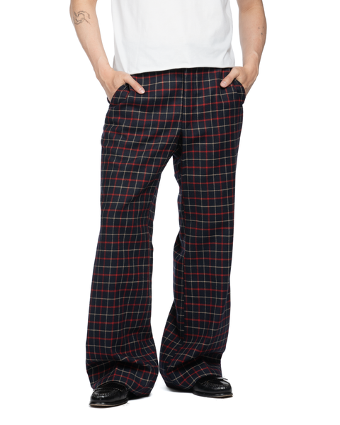 70's Plaid Slacks -  32" x 30"