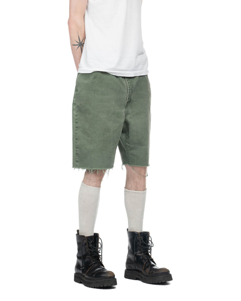 90's Baggy Green Levi's Shorts - 34" x 9"