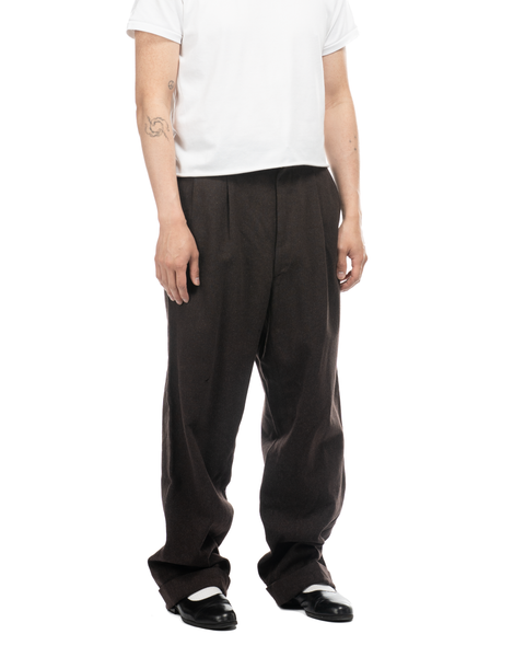 1940s Pleated Wool Trousers