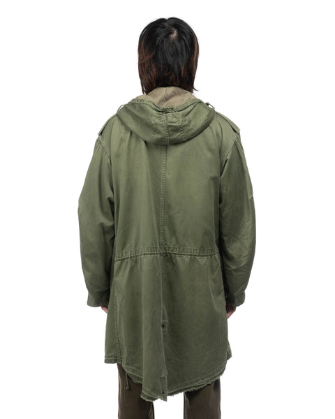 60's Hooded Fishtail Parka - Large