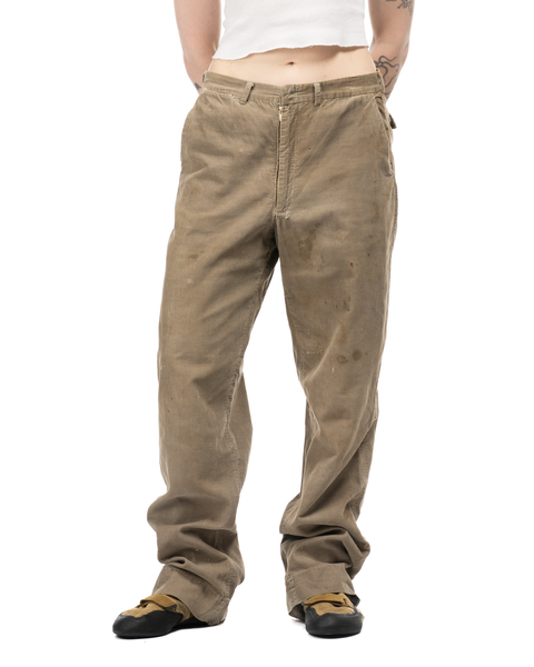 1940s Thrashed Corduroy Trousers