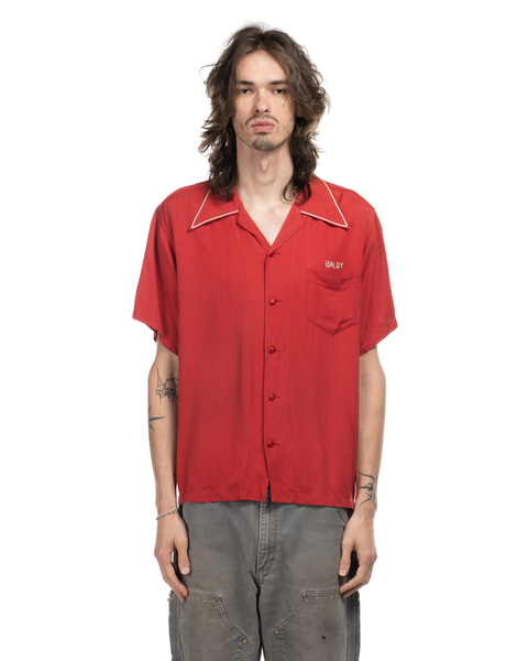 1950s Military Bowling Shirt