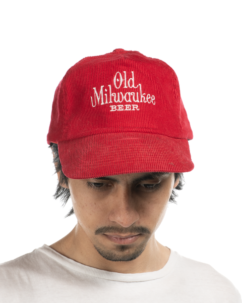 1980s Milwaukee Corduroy Trucker Hat